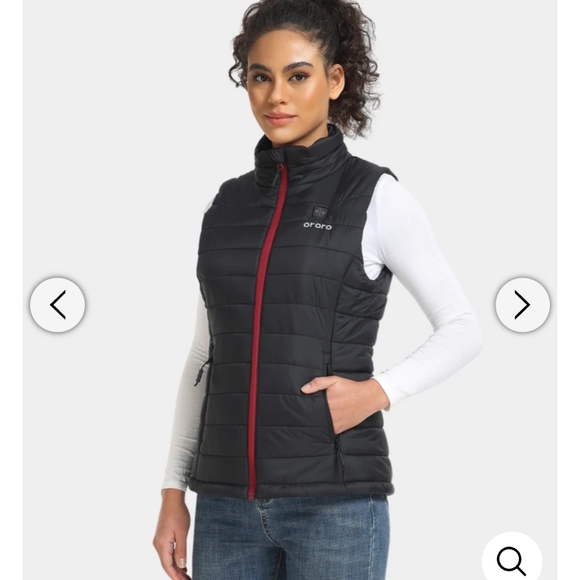 Ororo Jackets & Blazers - Ororo Women's Classic Black Puffer Vest sz Small